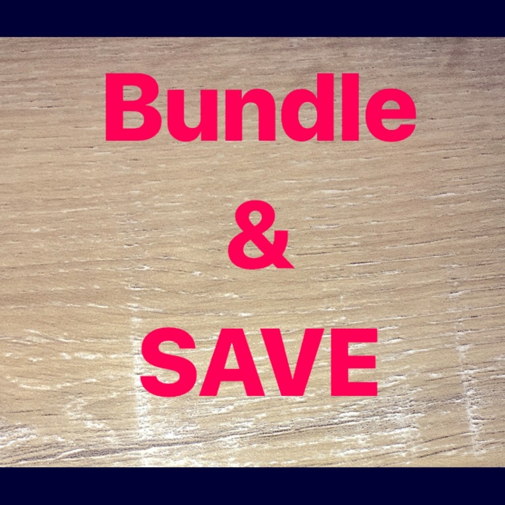 Bundle for discounts!